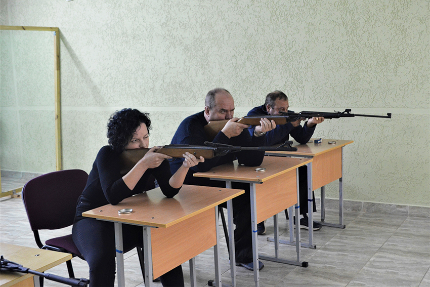 Команда БГМУ заняла первое место на соревнованиях по стрельбе из пневматической винтовки