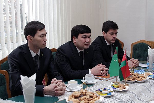Визит в БГМУ делегации из Туркменистана.