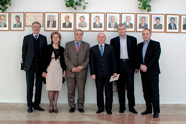 Визит делегации Тбилисского государственного университета имени Иване Джавахишвили