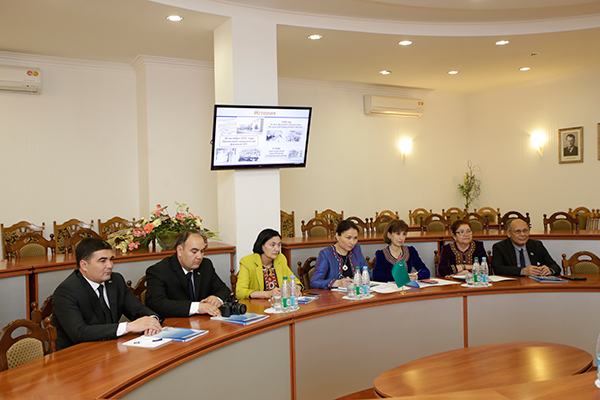Визит делегации представителей Государственного медицинского университета Туркменистана