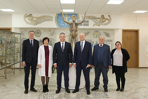 Чрезвычайный и Полномочный Посол Государства Израиль в Республике Беларусь посетил ведущий медицинский университет