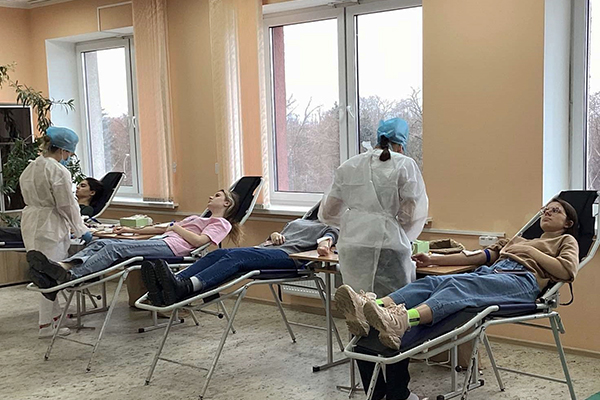 Более 700 студентов ведущего медицинского университета Беларуси присоединились к акции «День донора»