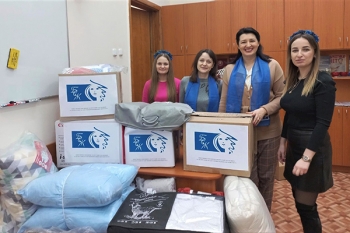 Первичная организация Белорусского союза женщин собрала гуманитарную помощь для пострадавших от землетрясений в Турции и Сирии