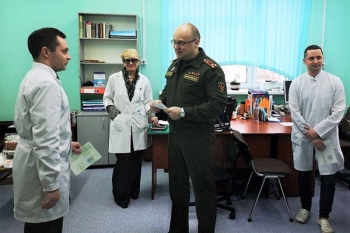 Сотрудники кафедры военно-полевой терапии провели повышение квалификации врачей-терапевтов Вооруженных Сил Беларуси