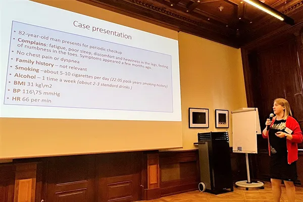 Ассистент кафедры поликлинической терапии Елена Алексеева стала участником международного семинара по метаболизму липидов и атеросклерозу