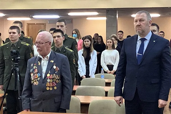 Воинов-интернационалистов чествовали в Белгосмедуниверситете