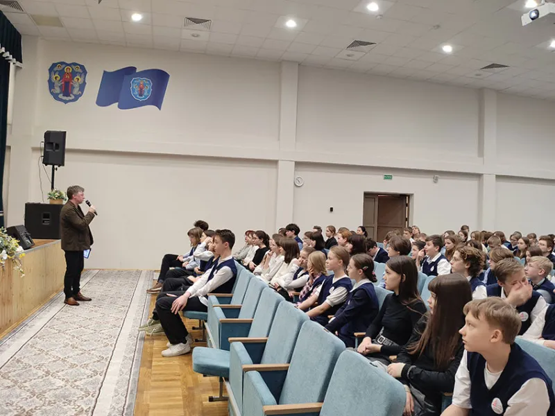 И еще одна встреча с будущими абитуриентами…