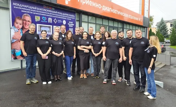 Участие в благотворительной акции на базе ГБУЗ «Республиканский детский клинический многопрофильный центр» Министерства здравоохранения Кабардино-Балкарской Республики