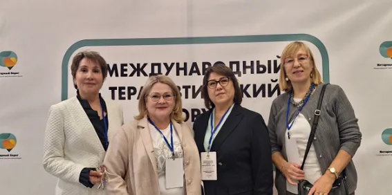 Доктор медицинских наук, профессор Татьяна Мохорт представила доклад на форуме «Янтарный берег – 2025» в Калининграде