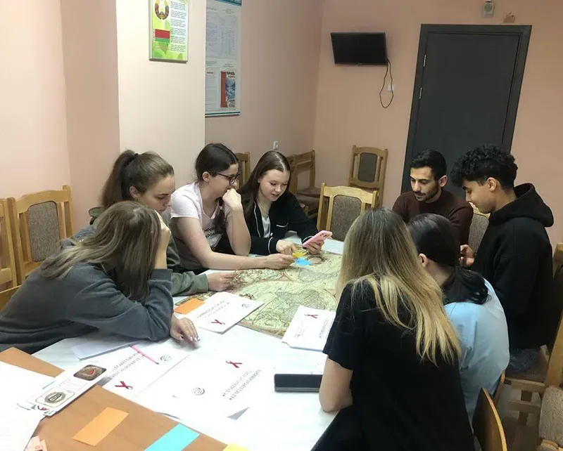 Квест-игра «Маршрут по знаниям о СПИДе»