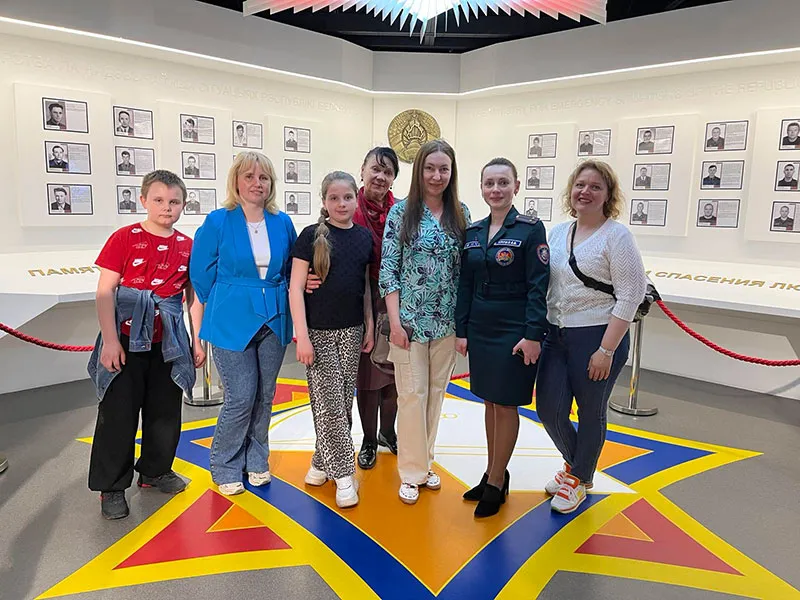 Посещение Музея пожарного и аварийно-спасательного дела сотрудниками кафедры педиатрии
