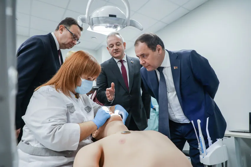 The Republican Center for Professional Certification and Simulation Training of Medical and Pharmaceutical Professionals began to function at Belarusian State Medical University