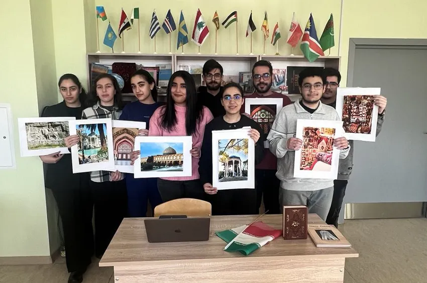 Искусство Ирана: встреча для иностранных студентов подготовительного отделения