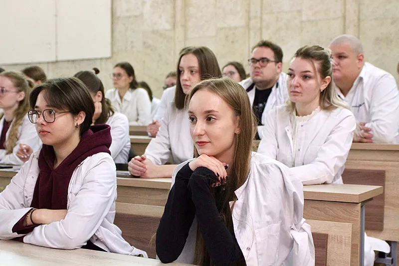 Голоса Чернобыля: на медико-профилактическом факультете БГМУ прошла встреча с ликвидатором аварии на ЧАЭС 