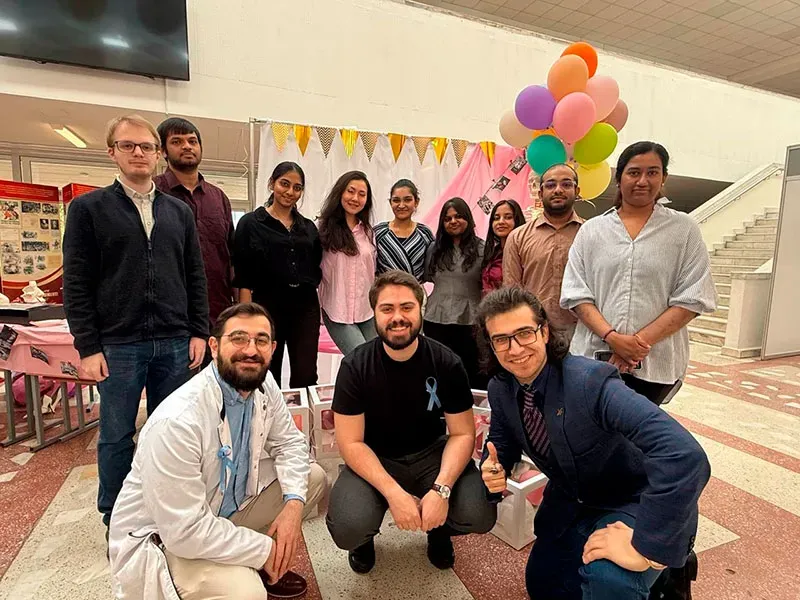 Participation of students of the Medical Faculty for International Students in the Fair of Student Scientific Circles