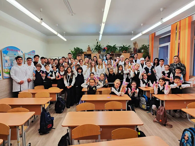 Акция «Здоровая улыбка» от кафедры стоматологической пропедевтики и материаловедения