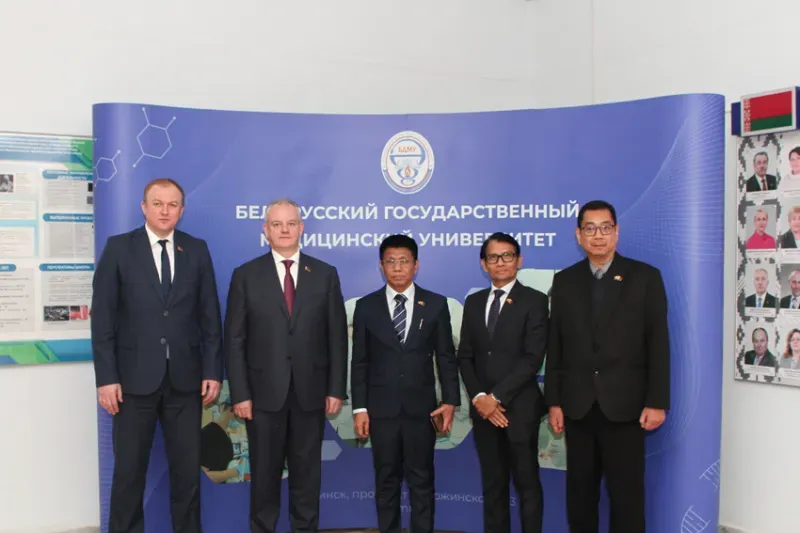 Visit of the delegation of the Republic of the Union of Myanmar