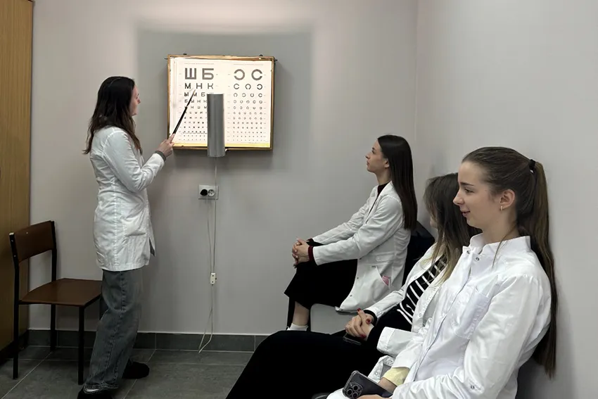 Практическое занятие по офтальмологии для субординаторов лечебного факультета