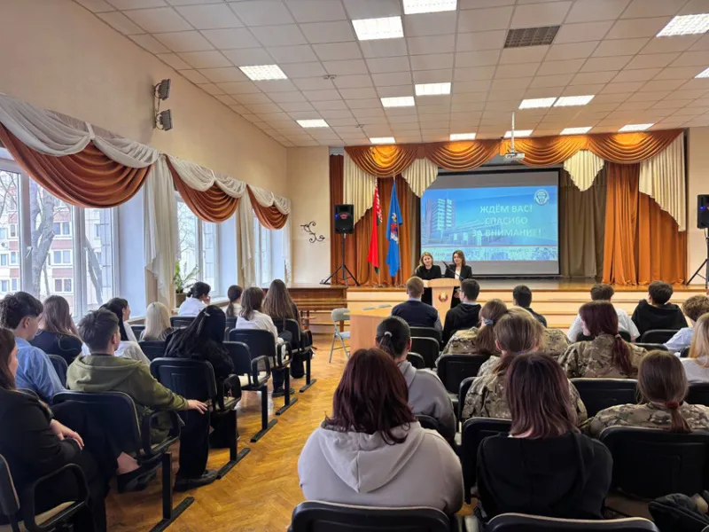 Профориентационное мероприятие от кафедры гигиены и охраны здоровья детей с курсом ПКиП