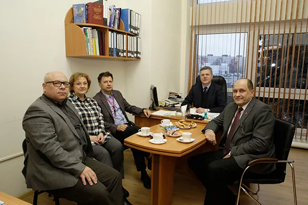 Визит в БГМУ заведующего кафедрой клинической молекулярной биологии Медицинского университета г. Белостока, профессора Яцека Никлинского.