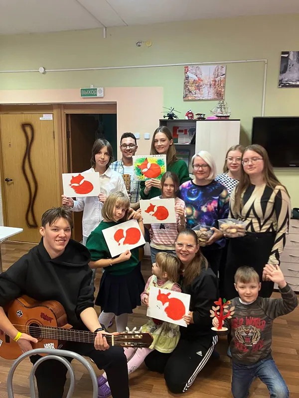 Художественный мастер-класс в Ждановичском детском доме!