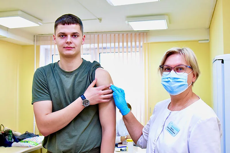 В БГМУ стартовала ежегодная кампания по вакцинации против гриппа 