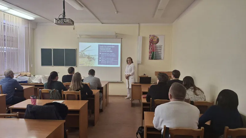 Единый день информирования на кафедре скорой медицинской помощи медицины катастроф