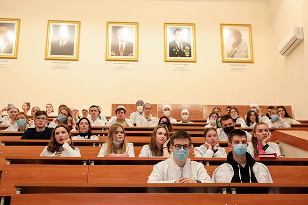 Профессор Первого Московского государственного медицинского университета Юрий Васильев был гостем БГМУ