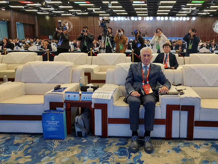 Head of the Reflexology Department, Professor Alexander Sivakov was a participant in the Forum of the Shanghai Cooperation Organization on Traditional Medicine