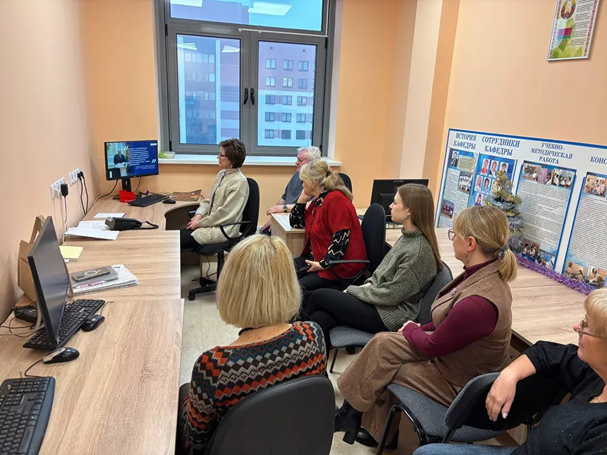 Единый день информирования «Пятилетка качества – итоги года благоустройства» на кафедре стоматологии детского возраста 