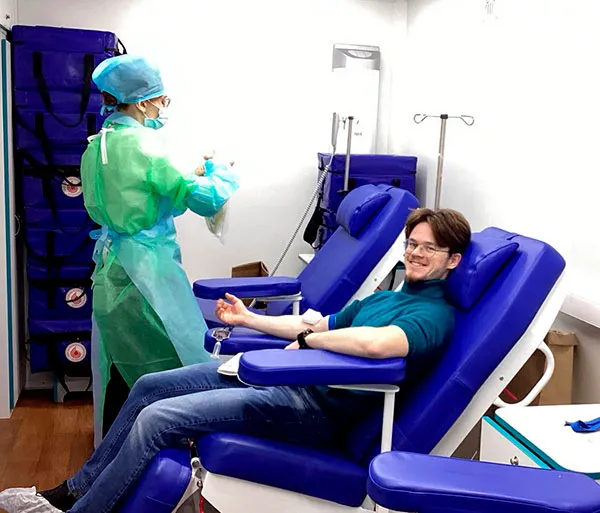 День донора крови стал одним из мероприятий специализированной выставки «Беларусь. Медицина. Будущее»