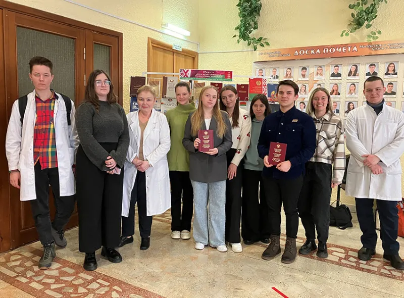 Первокурсники педиатрического факультета стали участниками патриотической акции «Мы – граждане Беларуси»