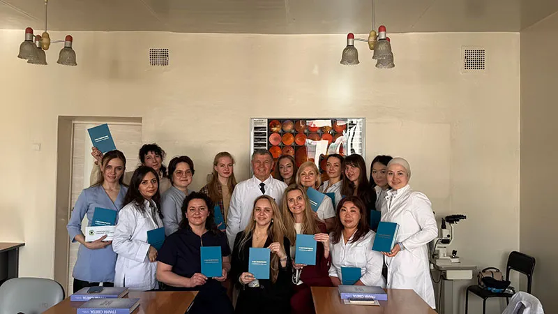 Повышение квалификации: Ольга Терешенко на Уфимском НИИ глазных болезней 