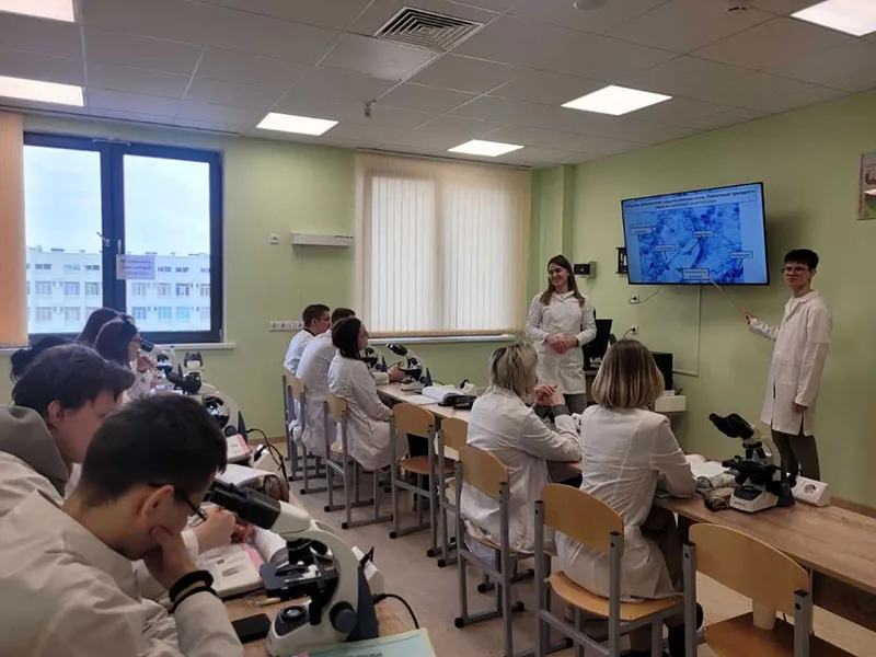 Дни лечебного факультета на кафедре гистологии, цитологии и эмбриологии