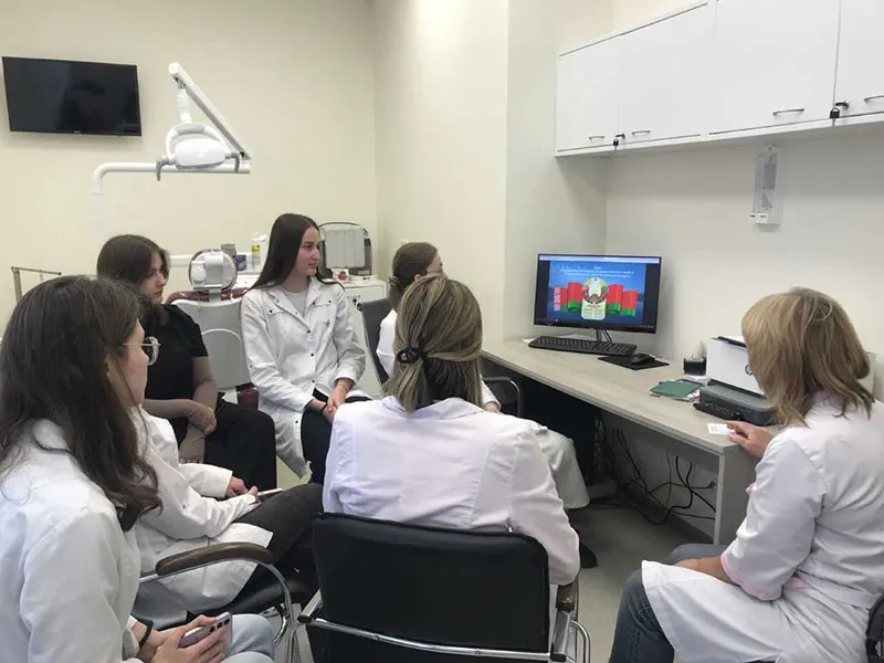 День Государственного флага, Государственного герба и Государственного гимна Республики Беларусь на кафедре стоматологии детского возраста