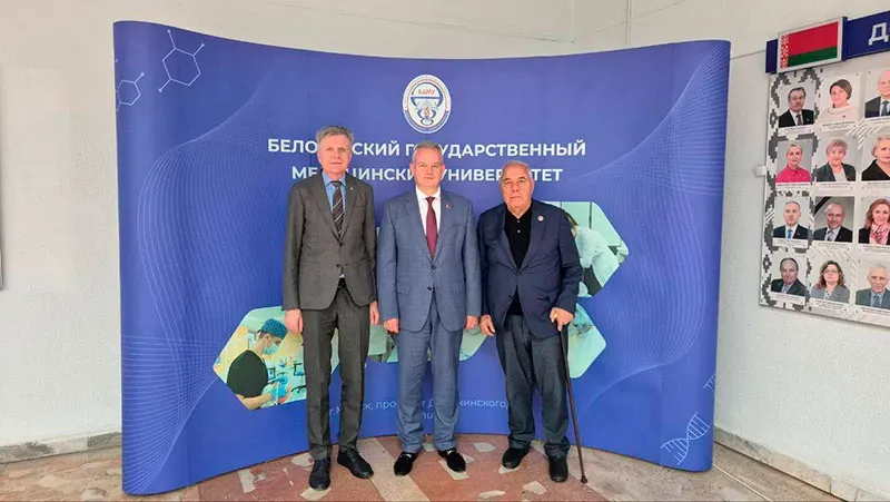 Vagif Shadlinski, a prominent anatomist and Academician of the Russian Academy of Sciences, visited BSMU; there have been defined directions for new cooperation
