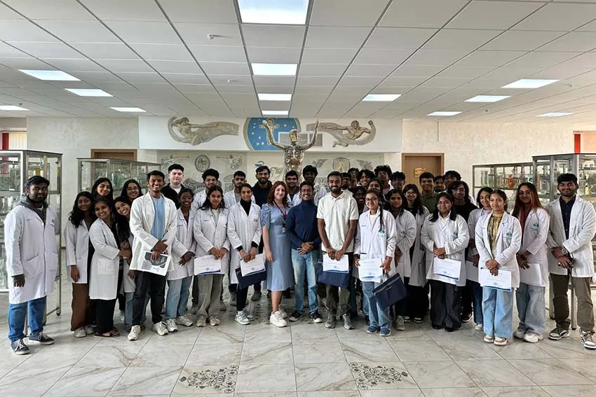 Inaugural Anatomy Olympiad (English) at the Belarusian State Medical University