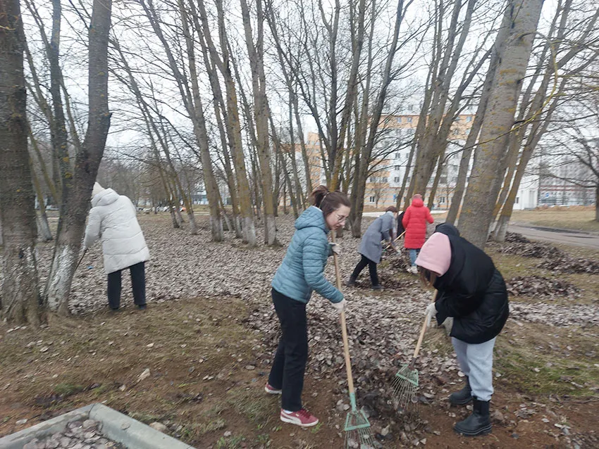 Пора весенних субботников