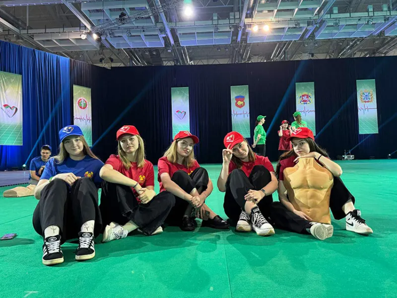 Волонтеры «Экофарм» приняли участие в финальном флешмобе республиканской акции «Запусти сердце» 