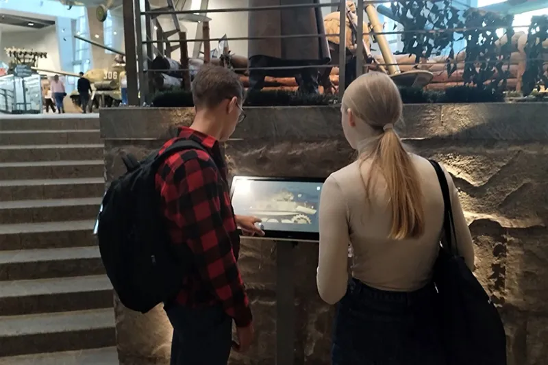 Первокурсники педиатрического факультета посетили Белорусский государственный музей истории Великой Отечественной войны