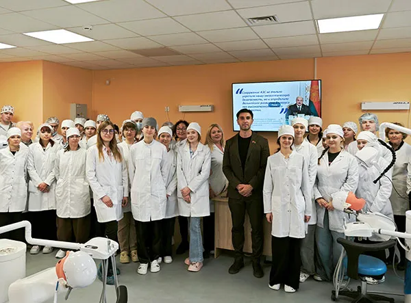 Проведение Единого дня информирования на кафедре стоматологической пропедевтики и материаловедения