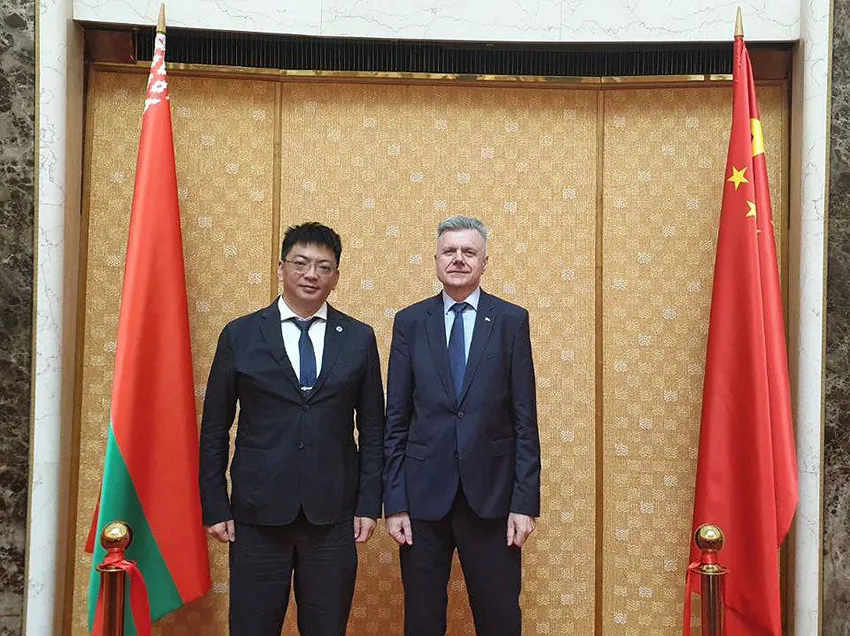 Vice- Rector for International Relations of BSMU Vasili Roudenok participated in the meeting of the Commission on Scientific and Technical Cooperation of the Belarusian-Chinese Intergovernmental Cooperation Committee