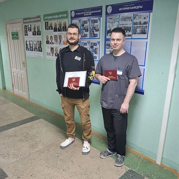 Успешная защита диссертаций представителей кафедры хирургии и эндоскопии ИПКиПКЗ БГМУ