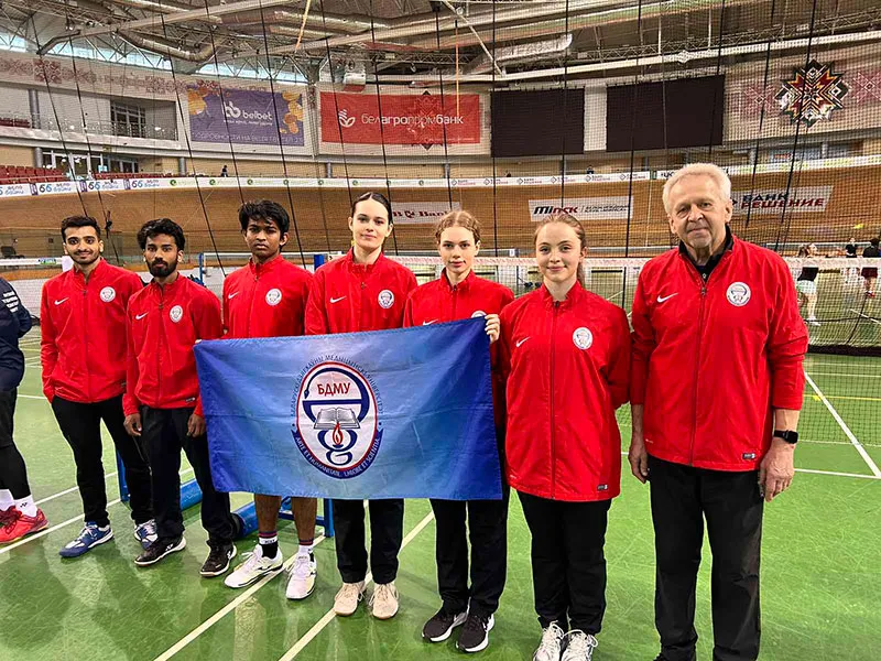 Республиканская универсиада – 2025/2026 по бадминтону: успех сборной БГМУ