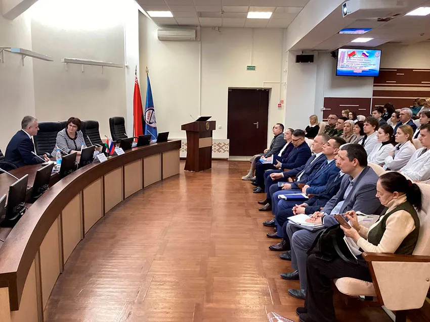 Заместитель Государственного секретаря Союзного государства Елена Богдан была гостем ведущего медицинского университета