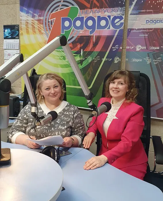 Участие Светланы Креер в радиопередаче Первого национального канала Белорусского радио
