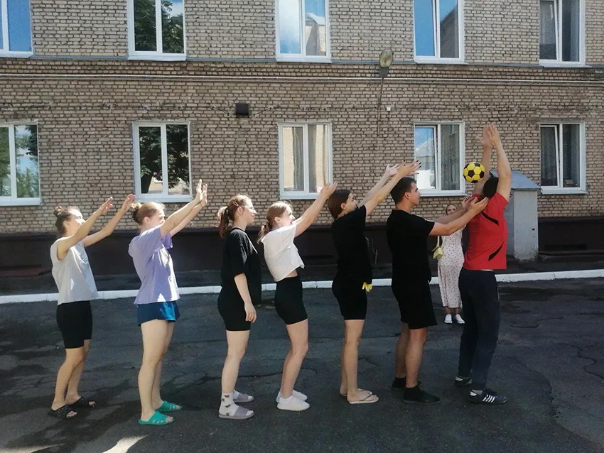 Сплочение стройотрядовцев