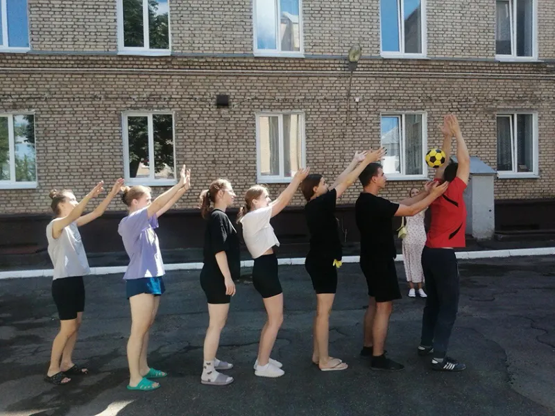 Сплочение стройотрядовцев