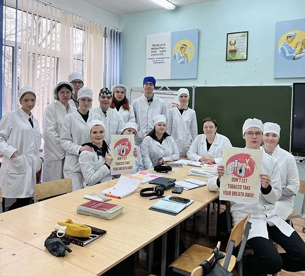 Кураторы студенческих групп активно содействуют формированию здорового образа жизни