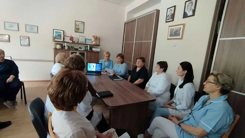 Единый день информирования «Здоровая нация как основа развития Беларуси» на кафедре стоматологии детского возраста